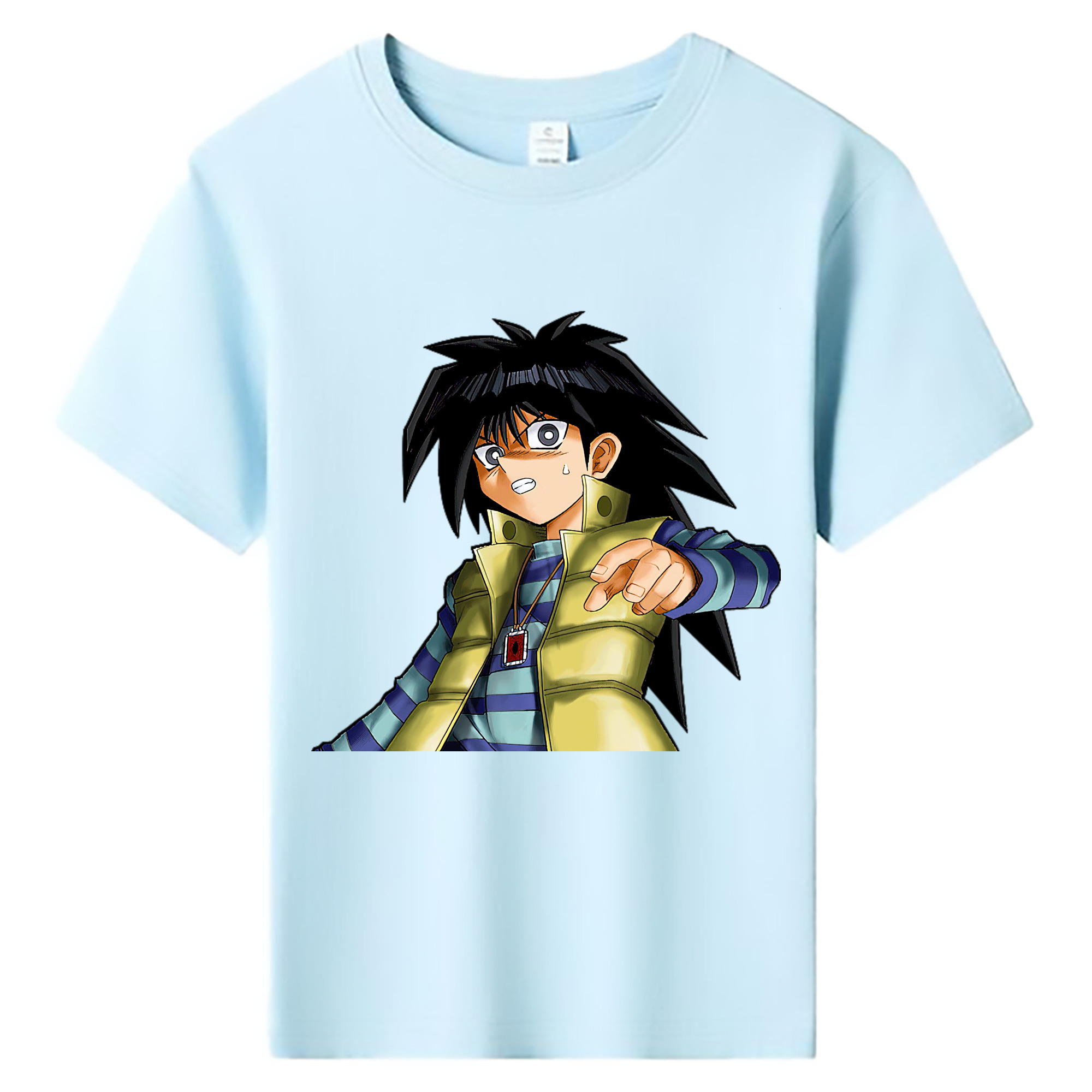 （画像用） 遊☆戯☆王 Yu-Gi-Oh! 綿100％キッズTシャツ（フロントプリント）